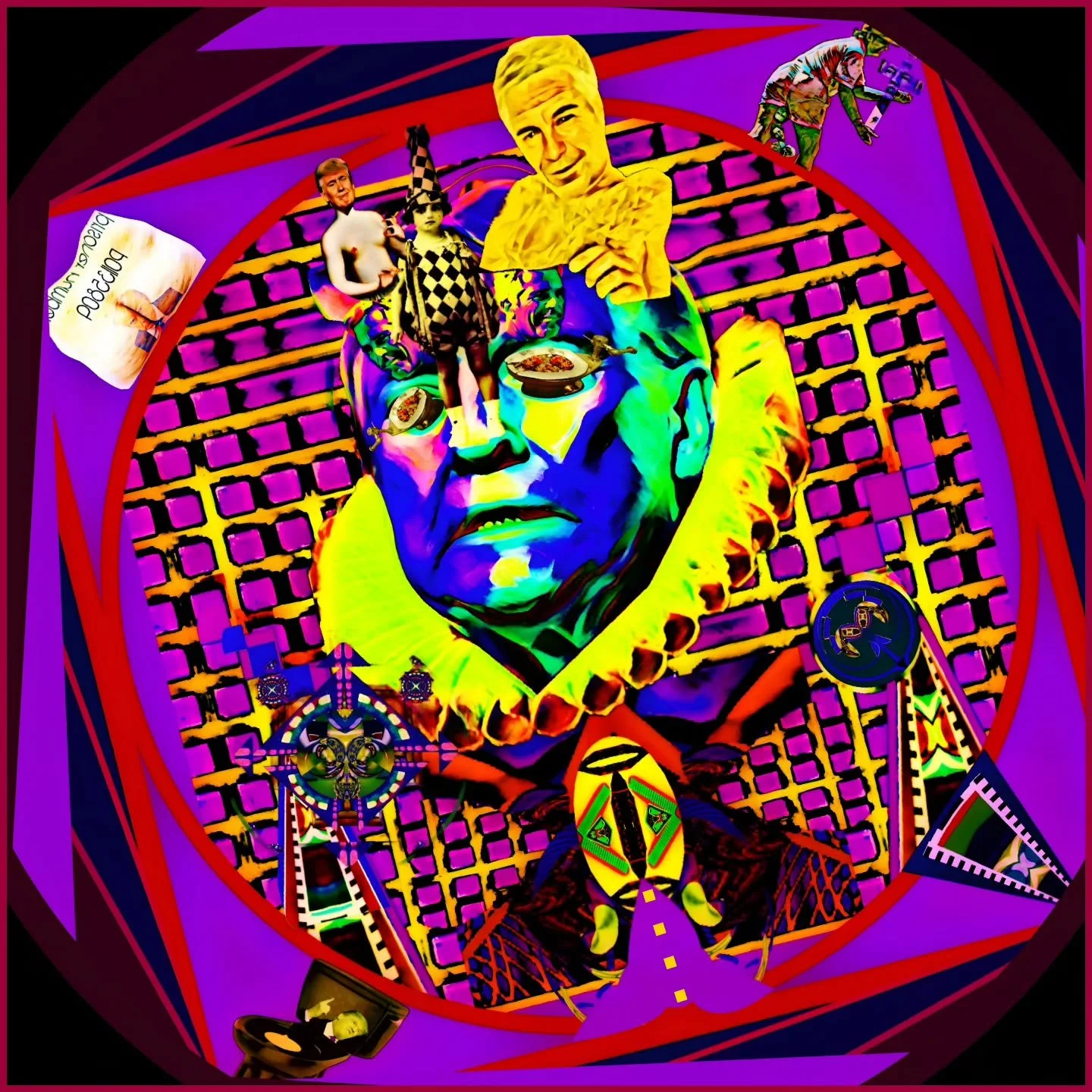 The Empress's New Pantyhose Embossed on a Manhole Cover
#emperorsnewclothes #moron #warmonger #grabembythepussy #thedonald