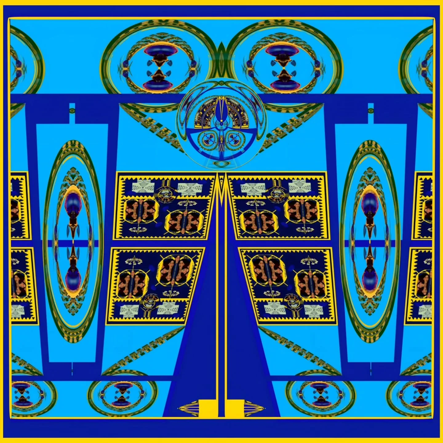 Welcome to my Crossroads 
#crossroads #blue #yellow #selfportrait #satelliteview