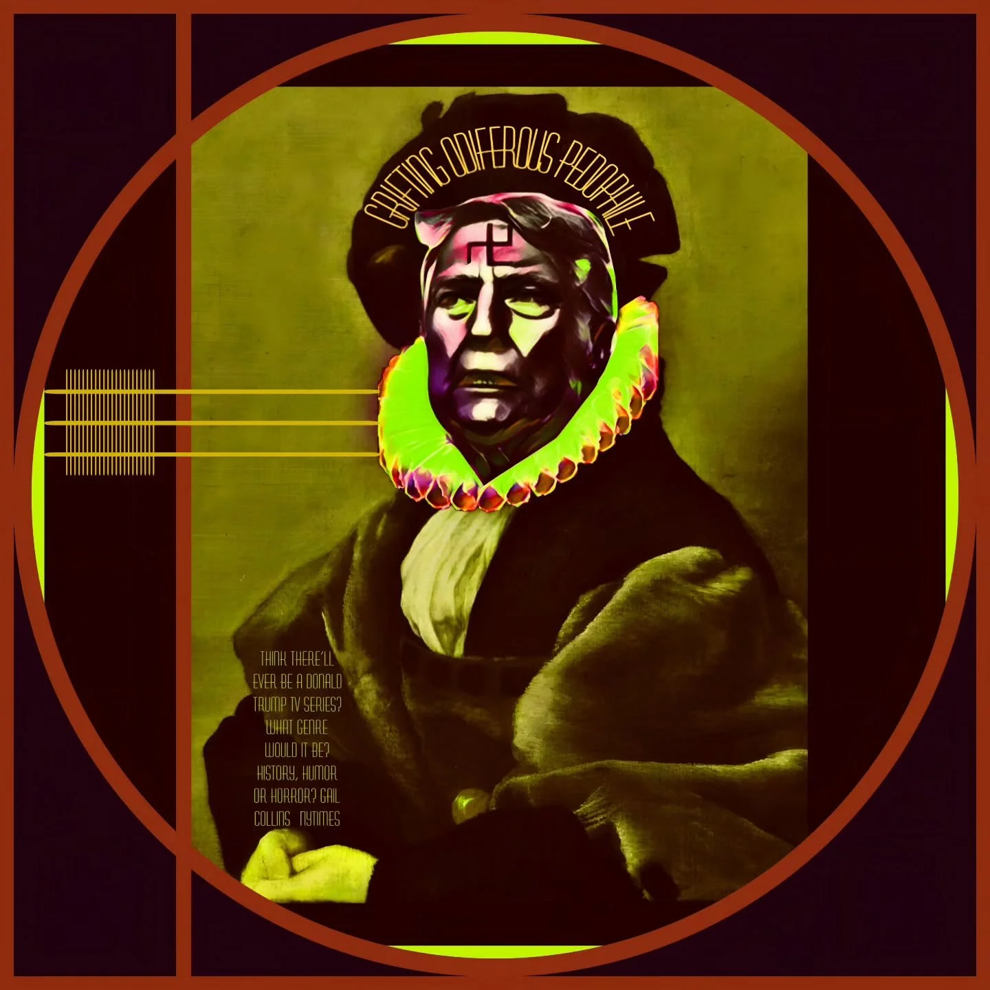 GOP: Grifting Odiferous Pedophile
"Think there&rsquo;ll ever be a Donald Trump TV series? What genre would it be? History, humor or horror?" Gail Collins&nbsp;
#gop #pedopresident #warcriminal #domesticterrorist #dementiadon