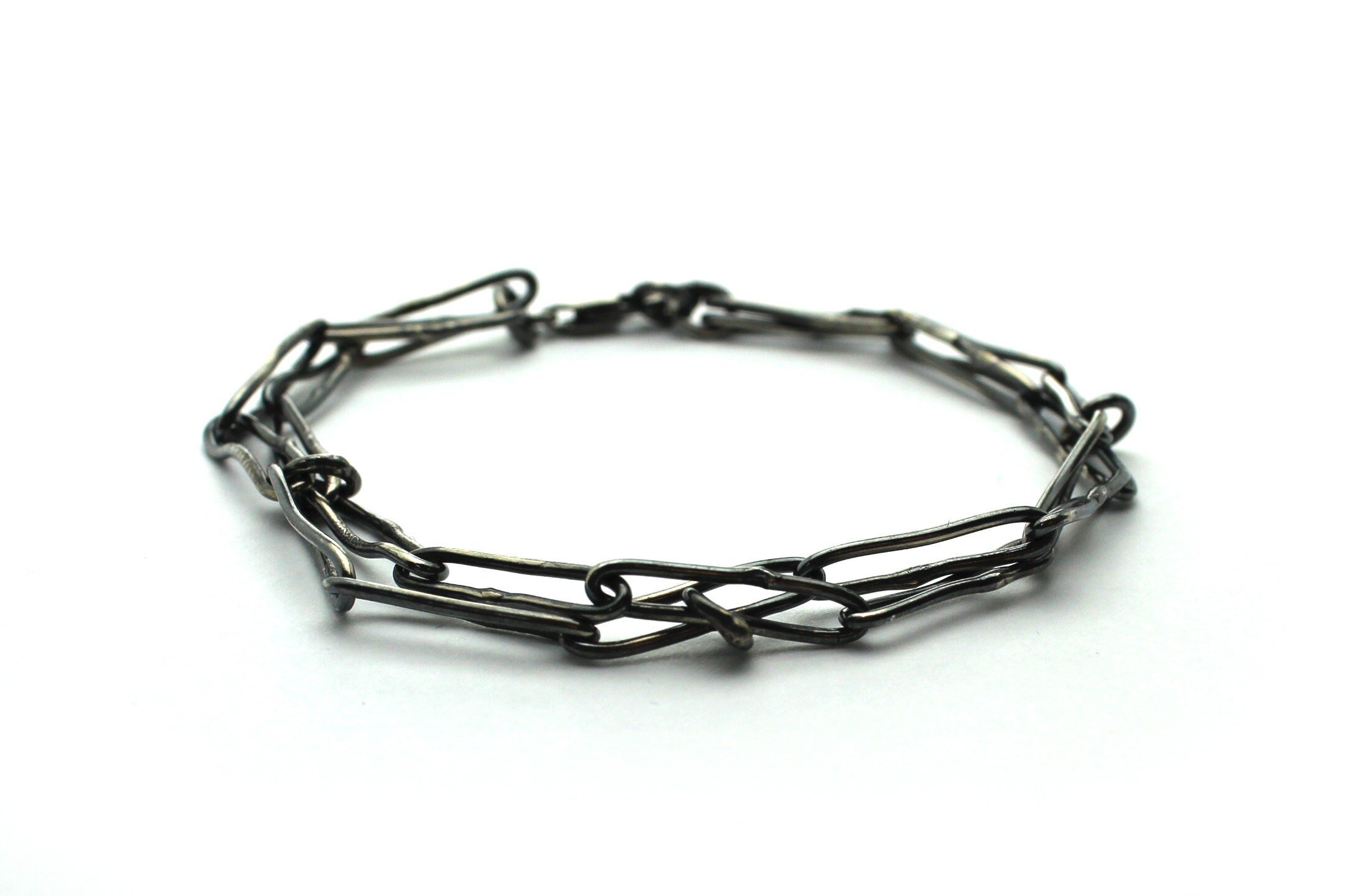 Linked Sterling Silver Bracelet