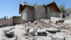 Damaged home, near epicenter, in Trona, California, US. (Photo: Reuters)