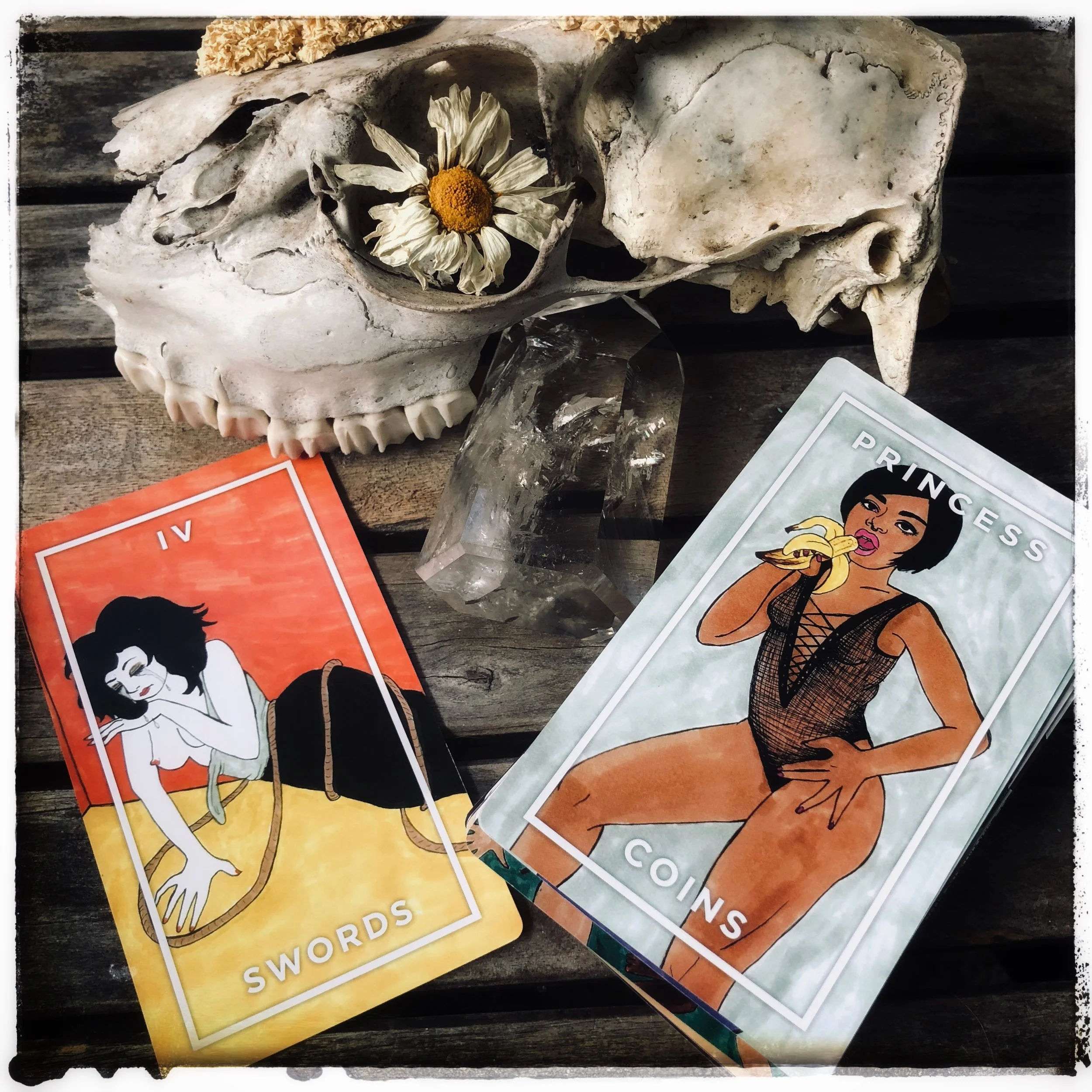 Happy solar return to all of you Scorpio Suns! What a month October was for you! November may shape up to be quite the active time for you as well - especially in the beginning of the month. How do you cope with so much action going on around your sun sign (or rising or moon)? Dip out when you need to. Give yourself time to seek sanctuary. To sit in quiet or blast heavy metal - whatever brings you comfort and peace. Indulge your senses and rest your mind in a way that feels good to you . I can’t recommend meditation enough. Especially out in nature. Especially in or near water. Take a bath or an intentionally meditative shower every day if you can. Plan a trip to the hot springs! Or maybe go to a spa, if that sounds nice and is accessible to you. Sit next to a river. Dream near the ocean. Stare at the leak in your kitchen sink. However you need, give yourself permission to tell the rest of the world to fuck off for a bit and carve out some deeply nourishing rest for your soul. Maybe this is something you don’t know how to do or have been doing for years. Either way, take a lesson from the Princess of Coins (Page of Pentacles) and keep an open mind. Allow this necessary you time to be one of learning, of play, and of peace. No worrying about getting it right. No falling into familiar traps that lead you back out of yourself and in to the chaos. Simply find a way to be that pleases you, without worrying about anything or anyone else. You deserve it. And what a renewing way to enter your next trip around the sun. ⟡