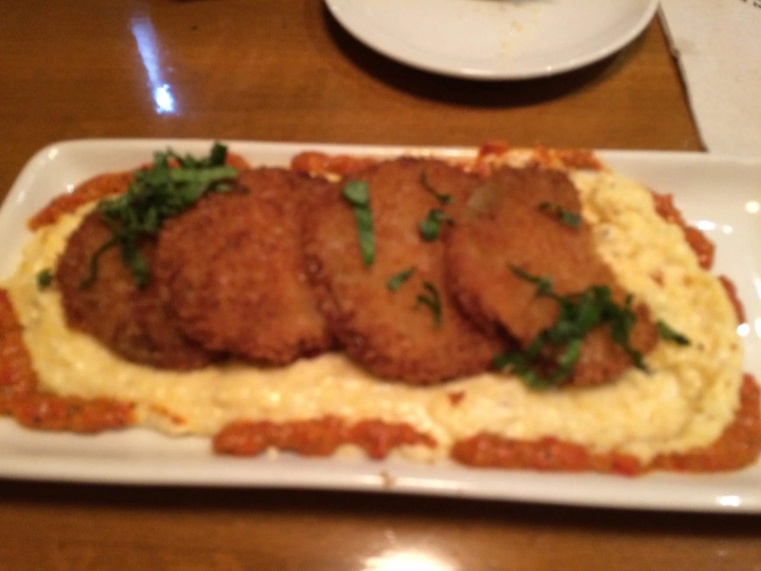 Fried green tomatoes