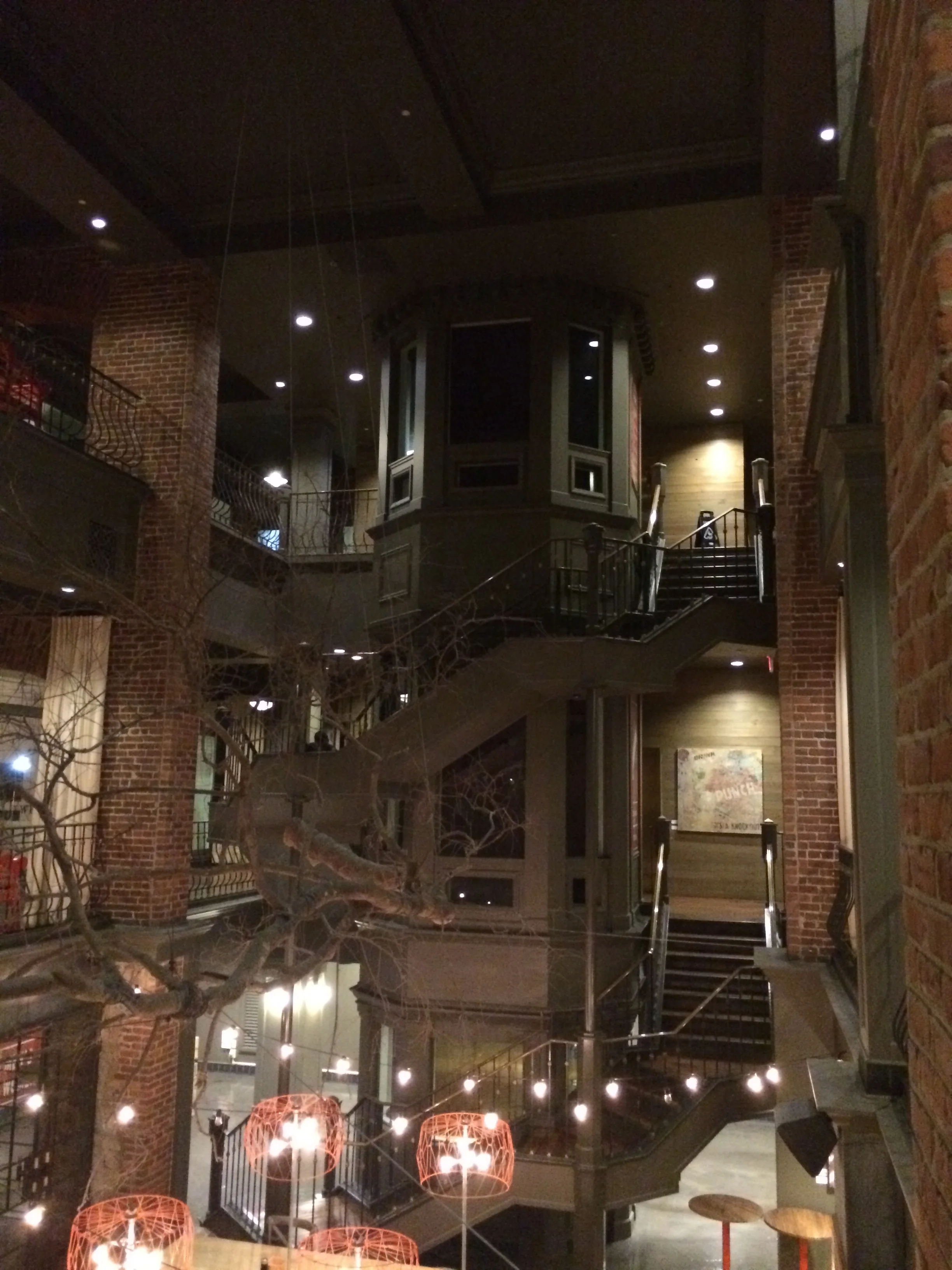 Stores inside Warehouse Row
