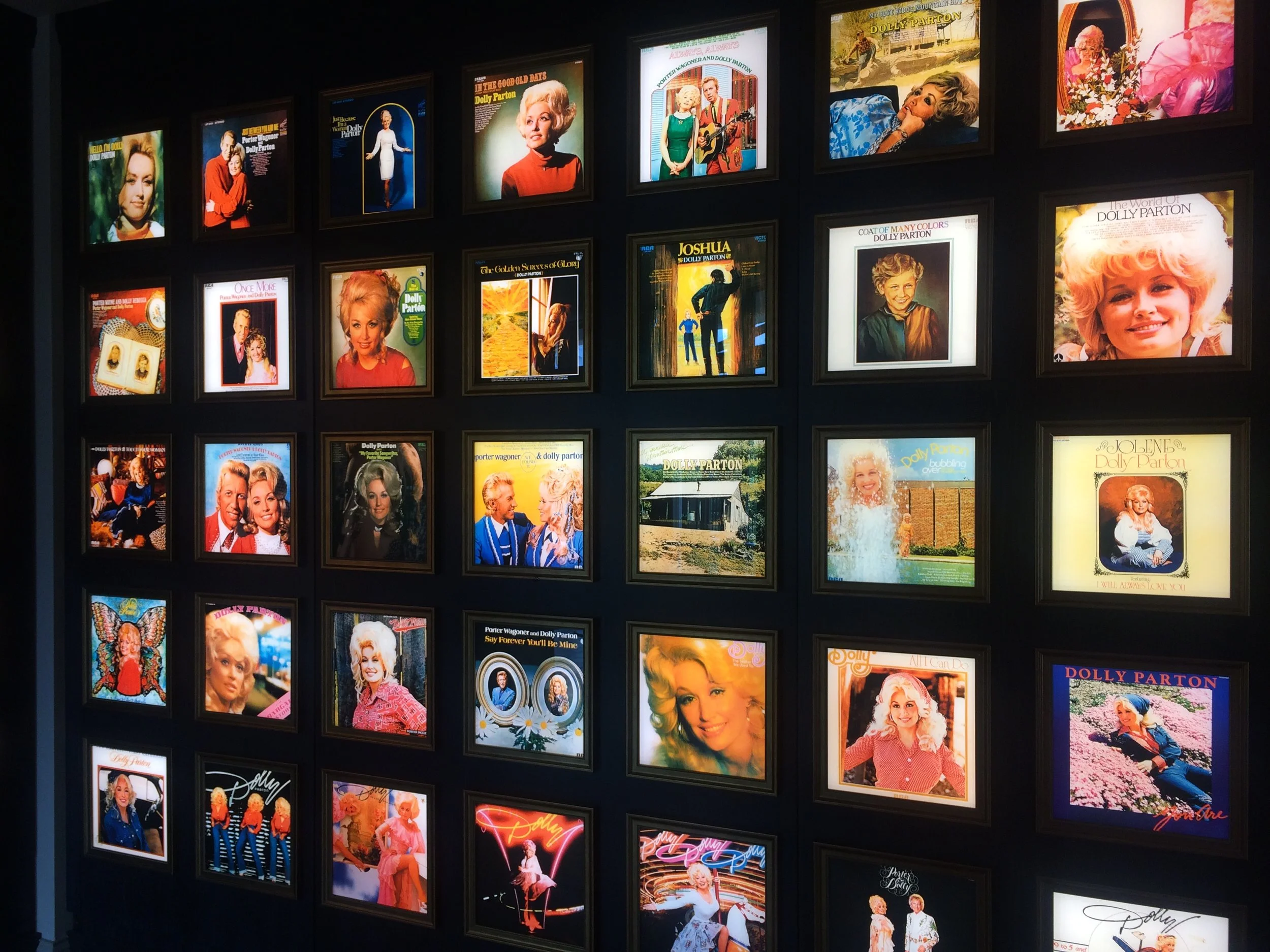 Wall of albums
