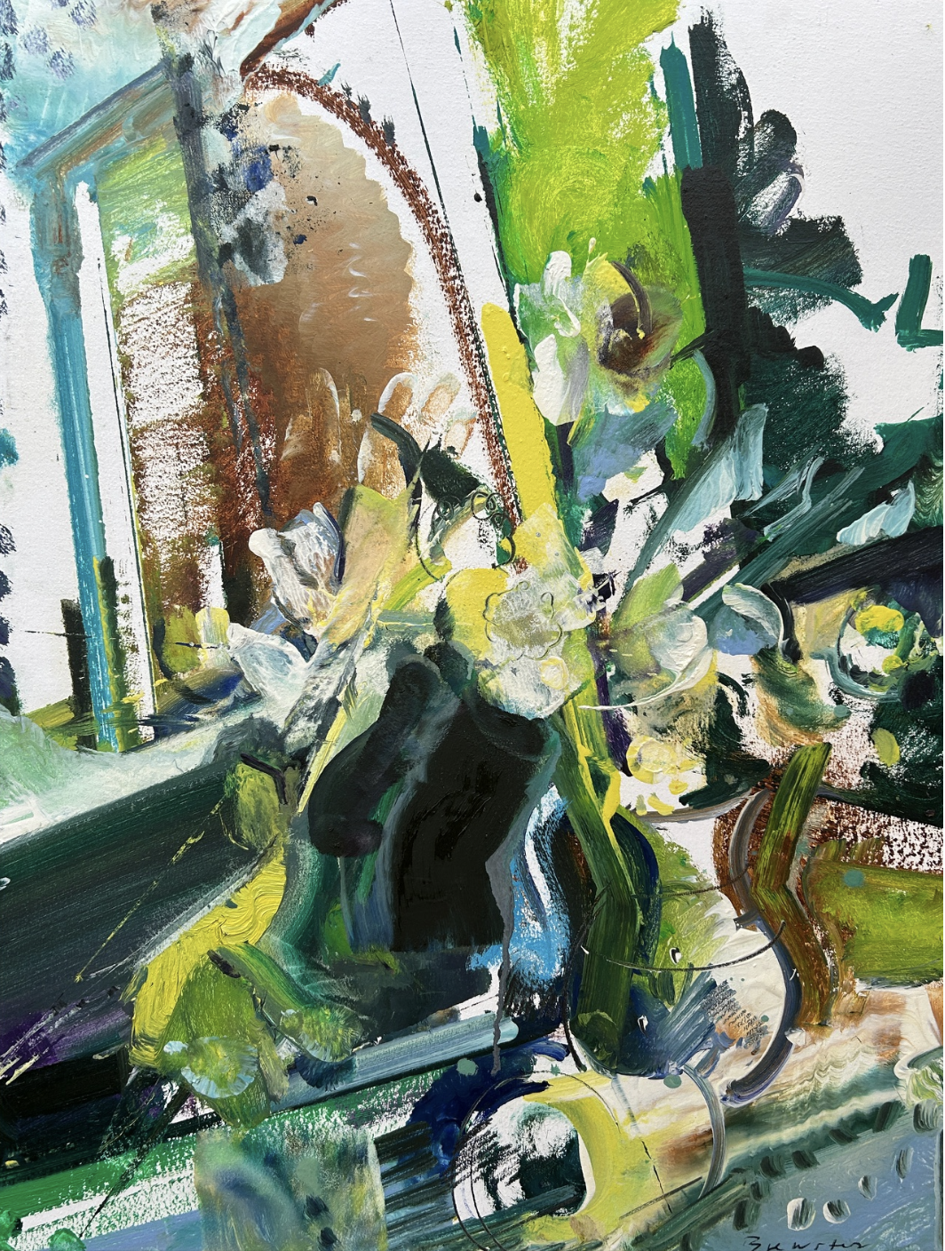 Bouquet at the Mirror