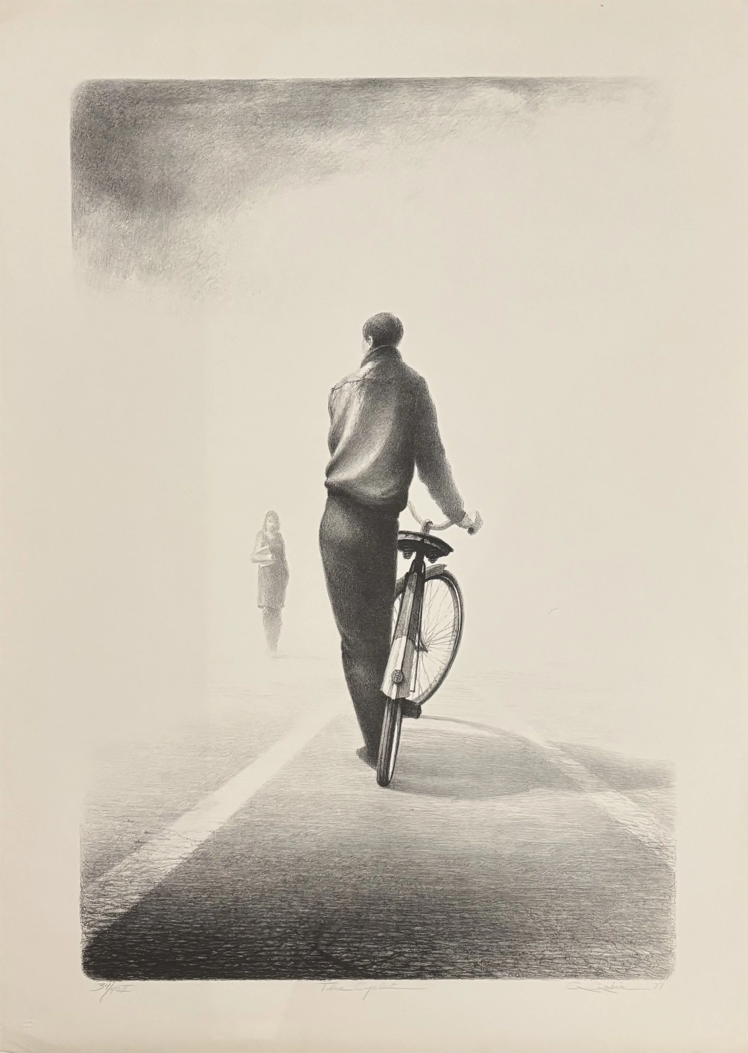 The Cyclist (by George Gobin, 1977)