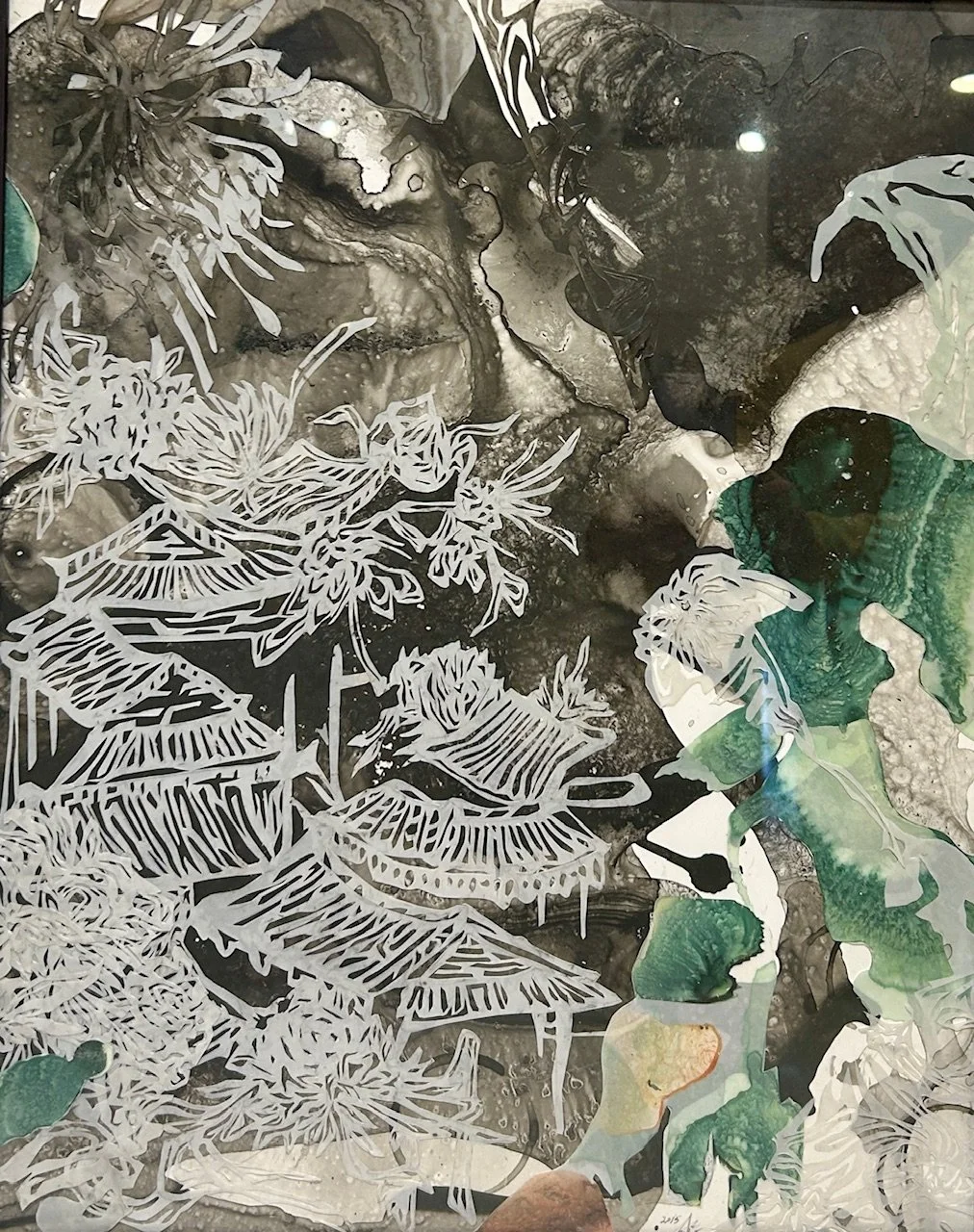 Landscape with Chrysanthemum