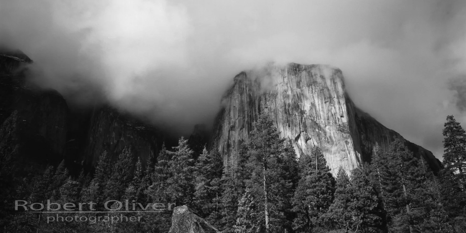 El Capitan clouds - Yosemite