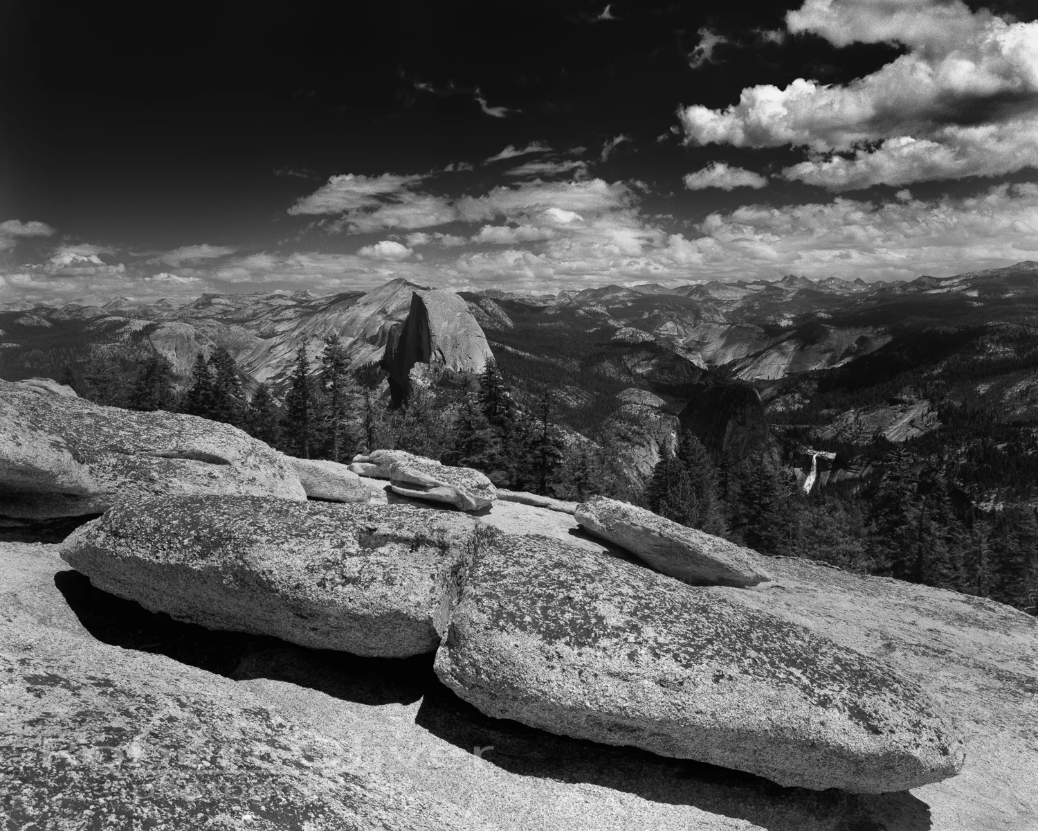 Half Dome from Sentinel Dome - Yosemite