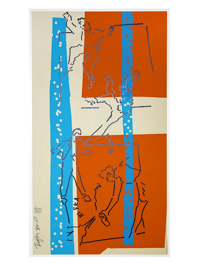 Judy Rifka Off The Wall print