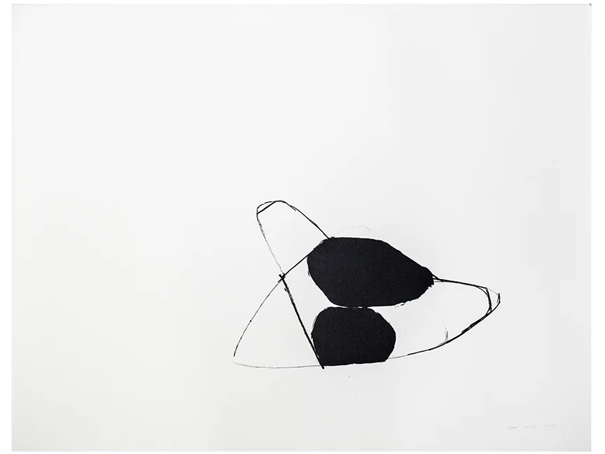 Joel Shapiro untitled horizontal abstract