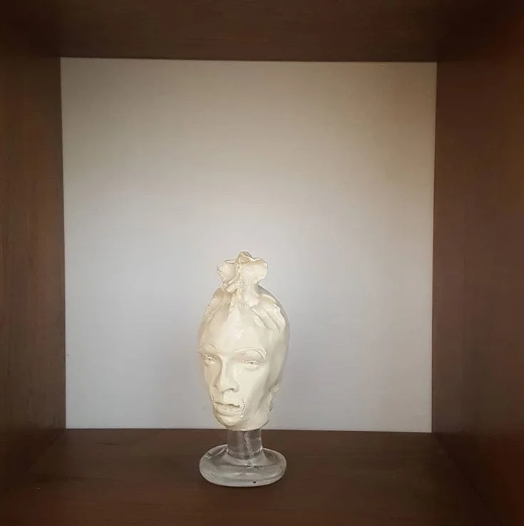 Robin Winters untitled ceramic head sculpture