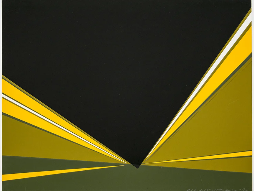 Rita Letendre Into the Horizon print