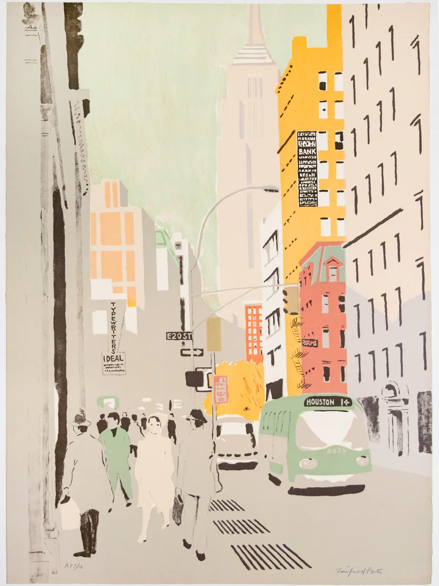 Fairfield Porter Broadway