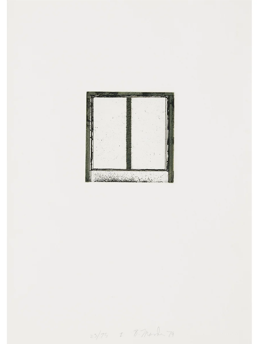 Brice Marden Focus detail 1