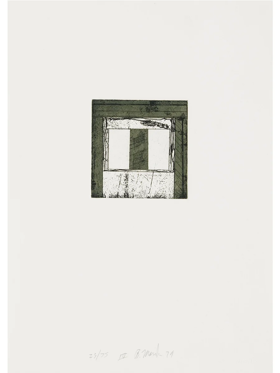Brice Marden Focus detail 2