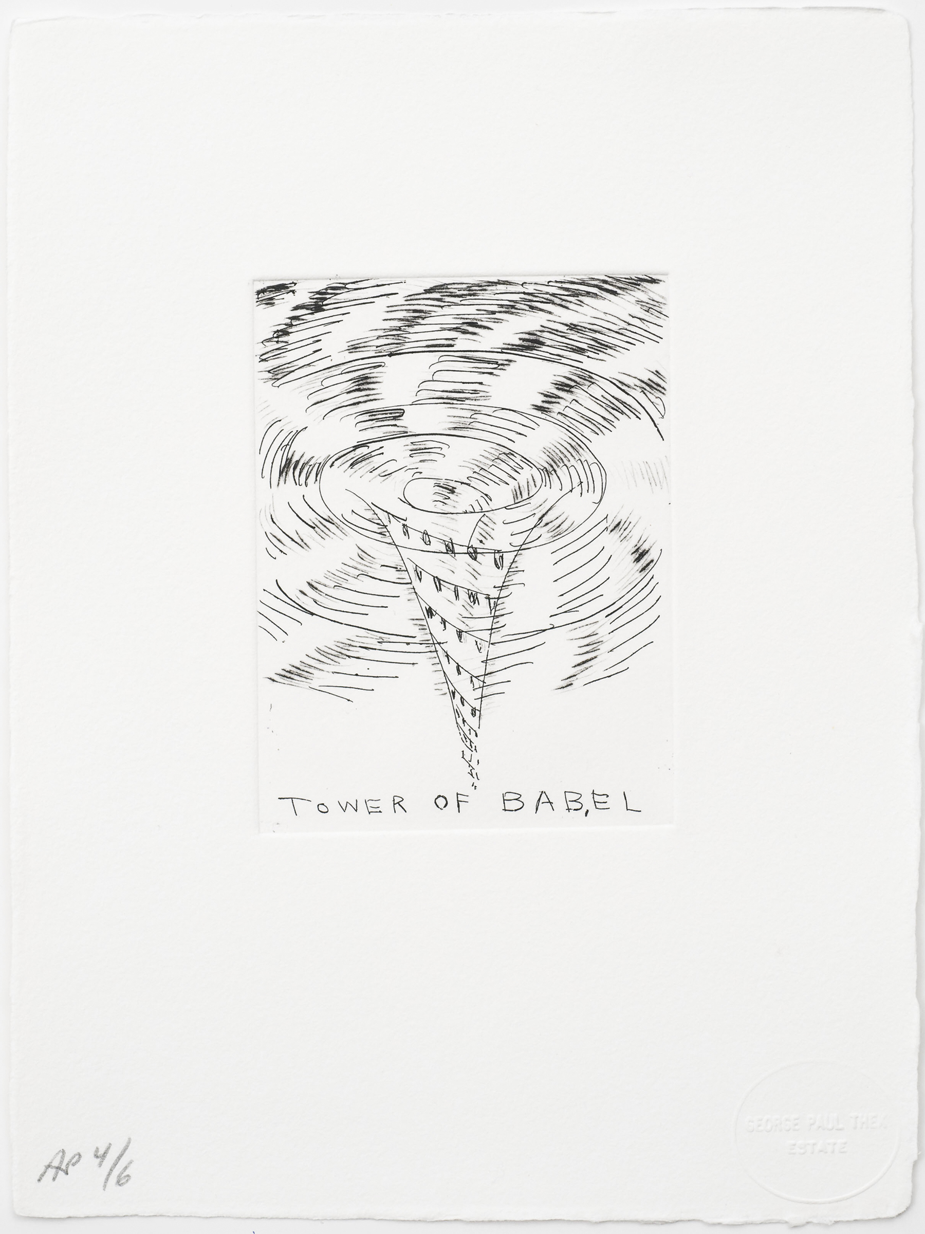 Paul Thek Untitled Tower of Babel