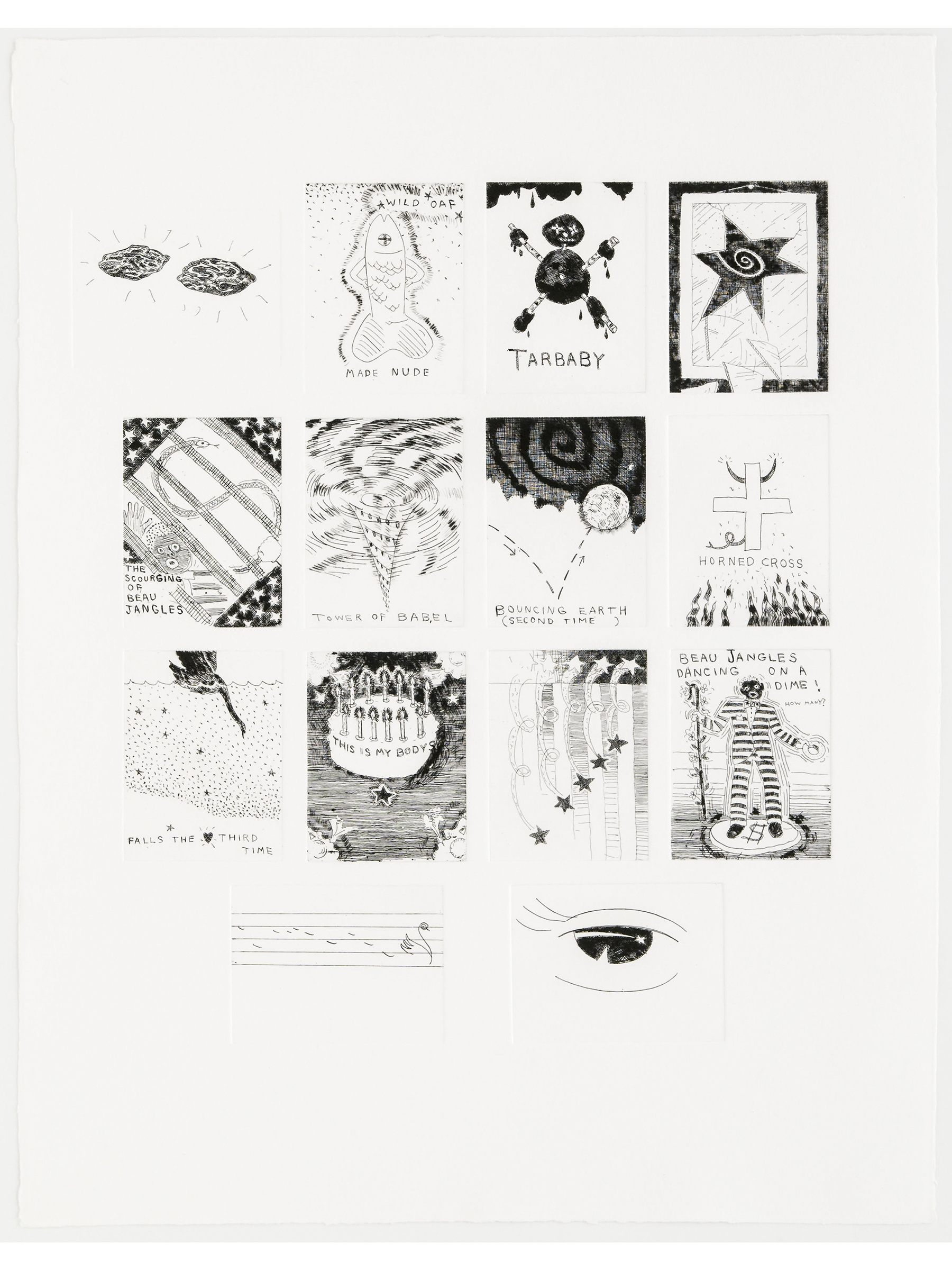 Paul Thek Untitled (Index Print)