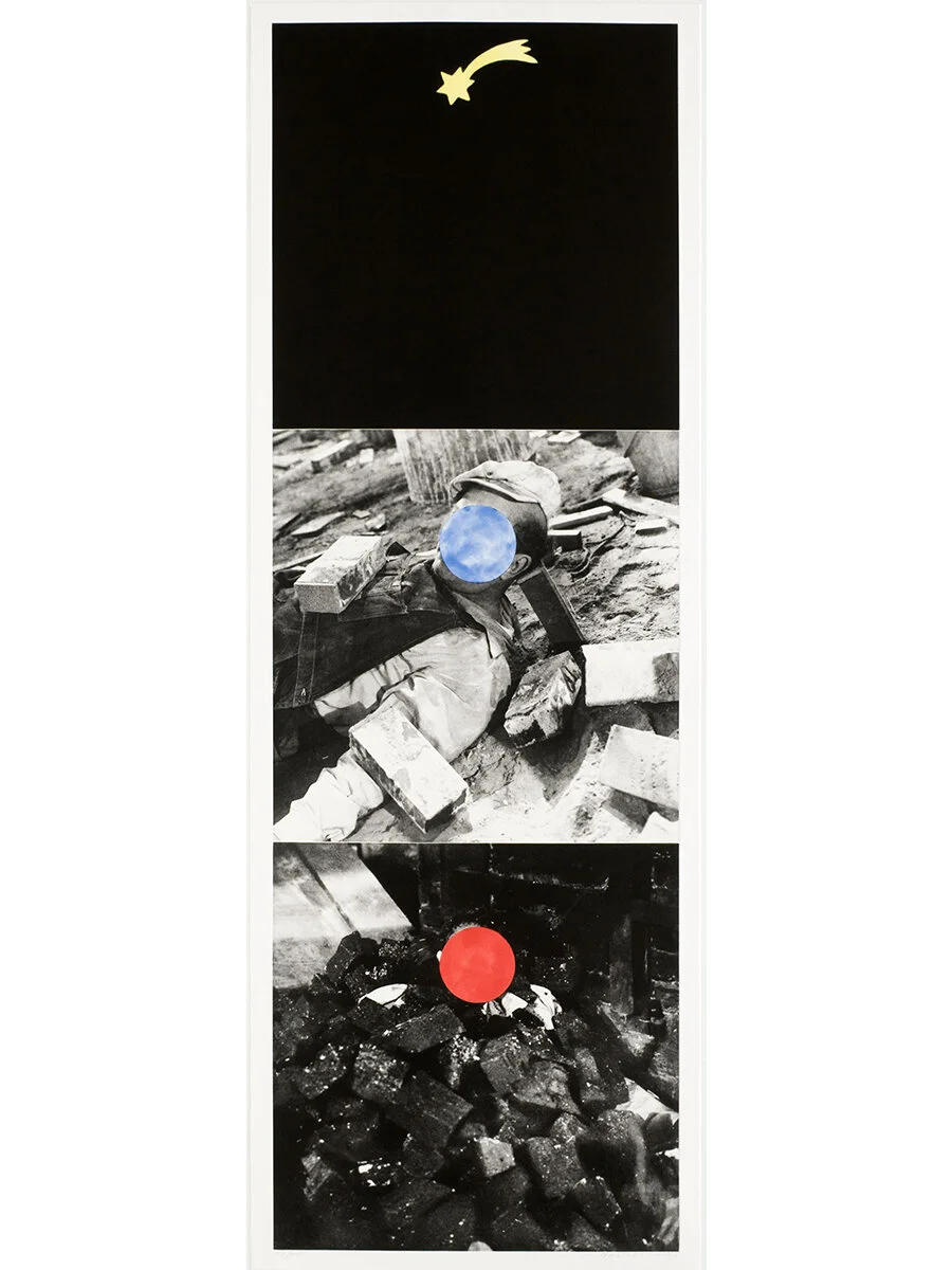 John Baldessari - Falling Star, 1989-90