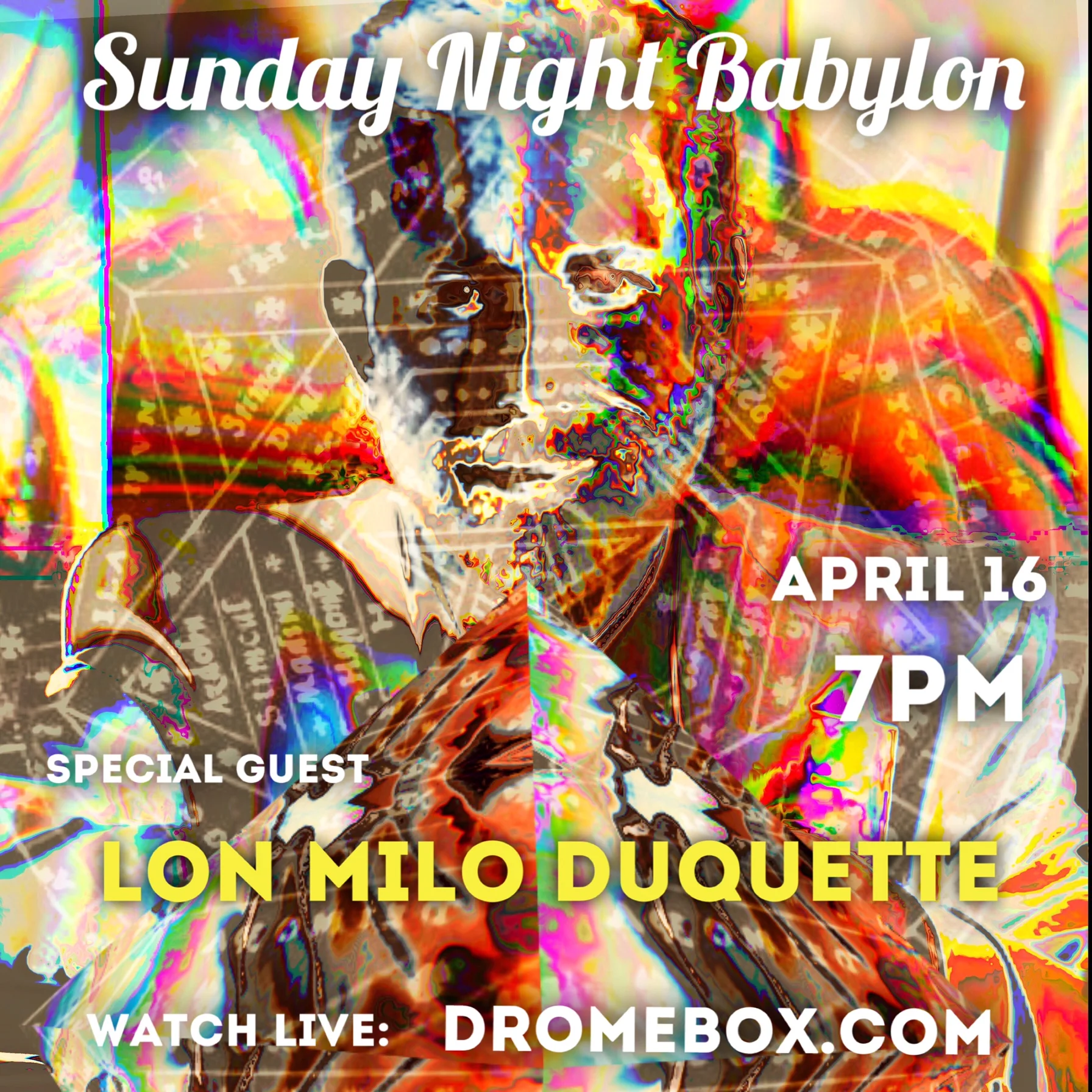 Sunday Night Babylon Flyer