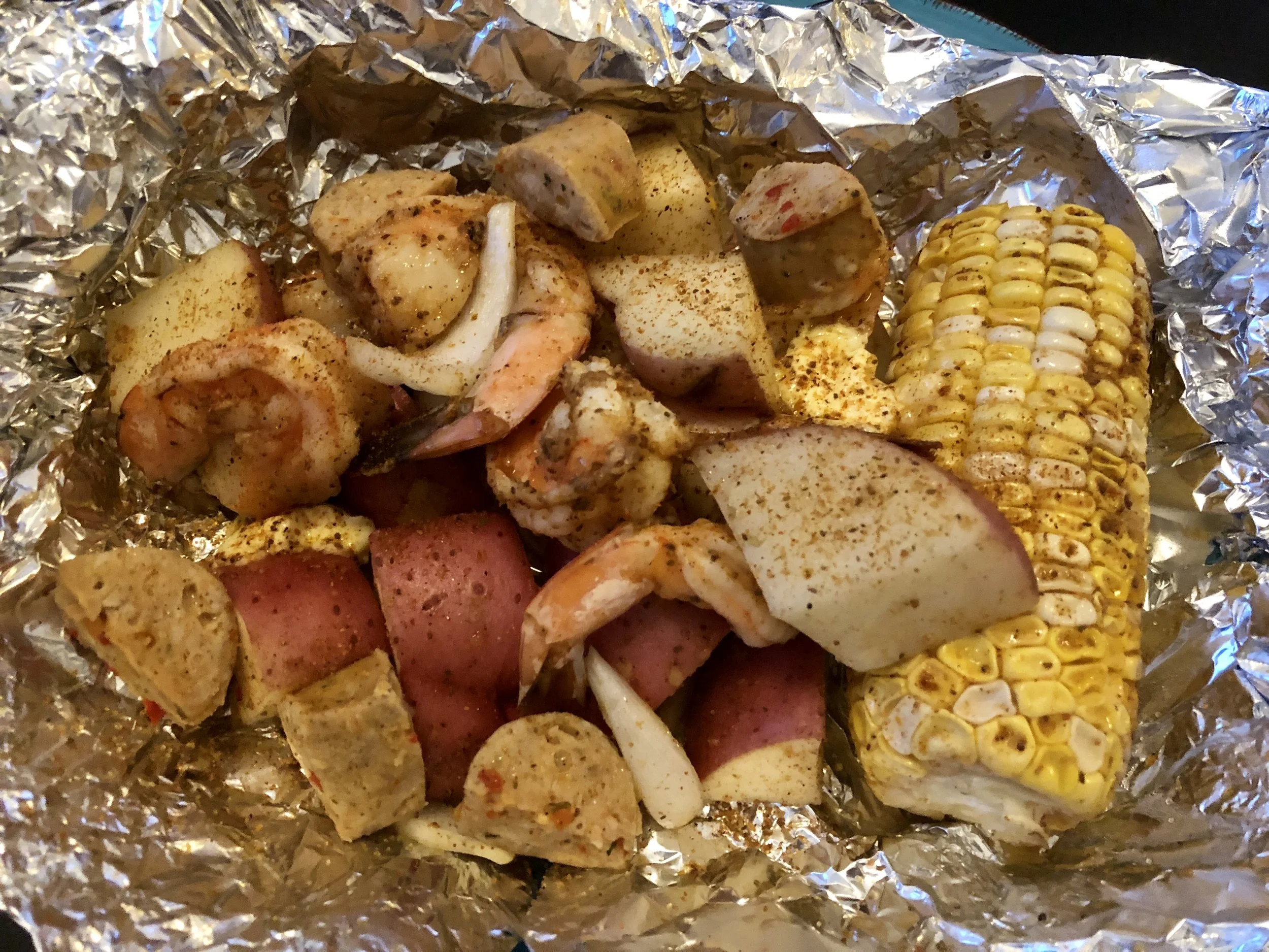 Foiled: Shrimp Boil Packets