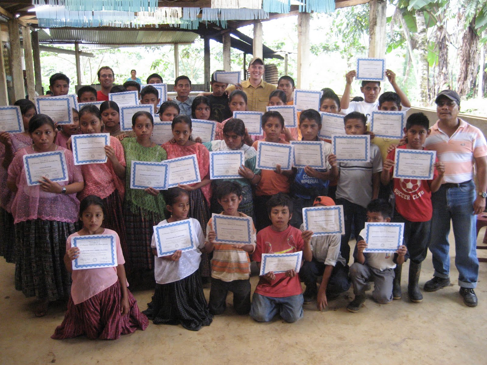 BVC Coban 2009 kids with certificates.JPG