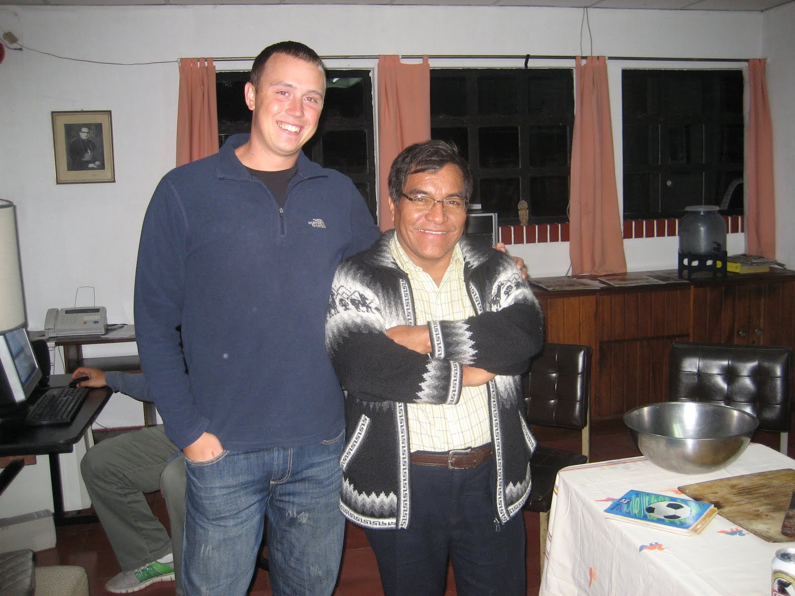 BVC Coban 2009 Pat Deering with monk (2).JPG