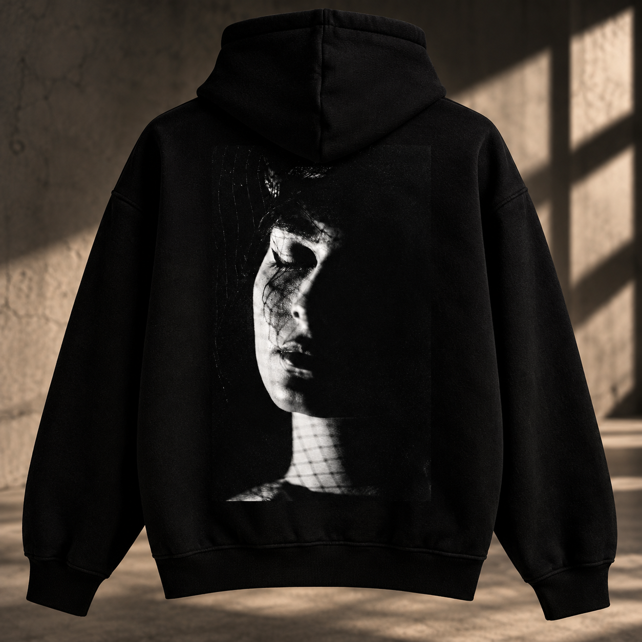 Chiaroscuro Portrait Hoodie in Industrial Light.png