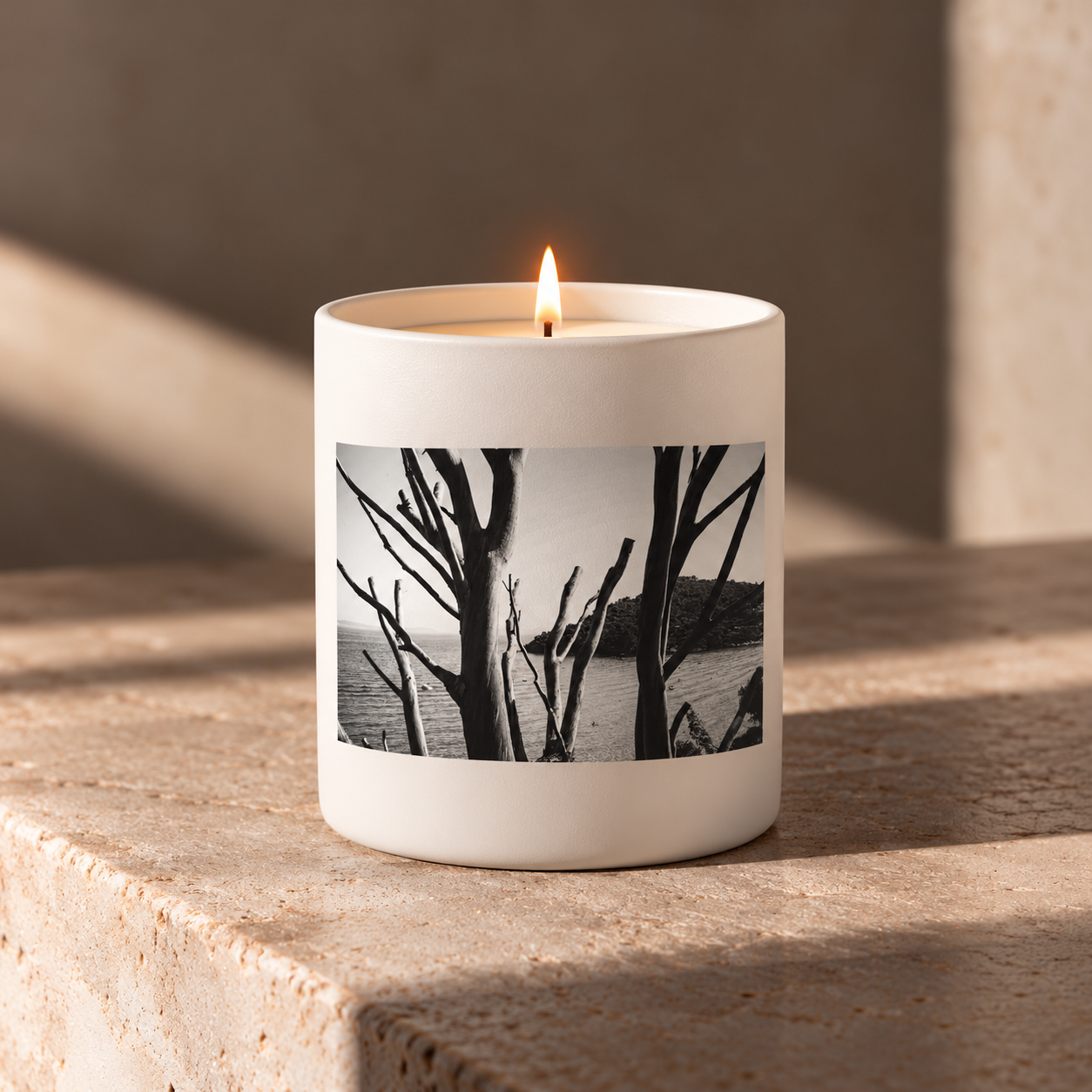 Sunlit Lakeside Landscape Candle.png