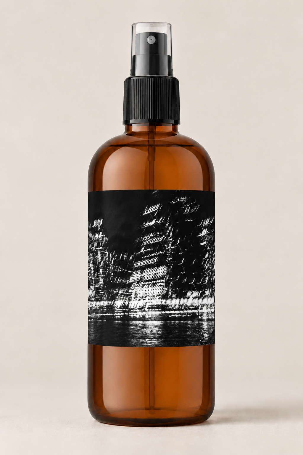 Amber Spray Bottle with City Lights Label.png