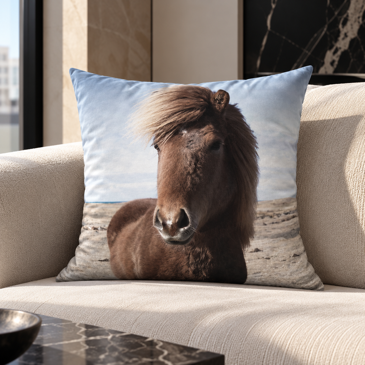 Pony Portrait on a Cozy Sofa Pillow.png