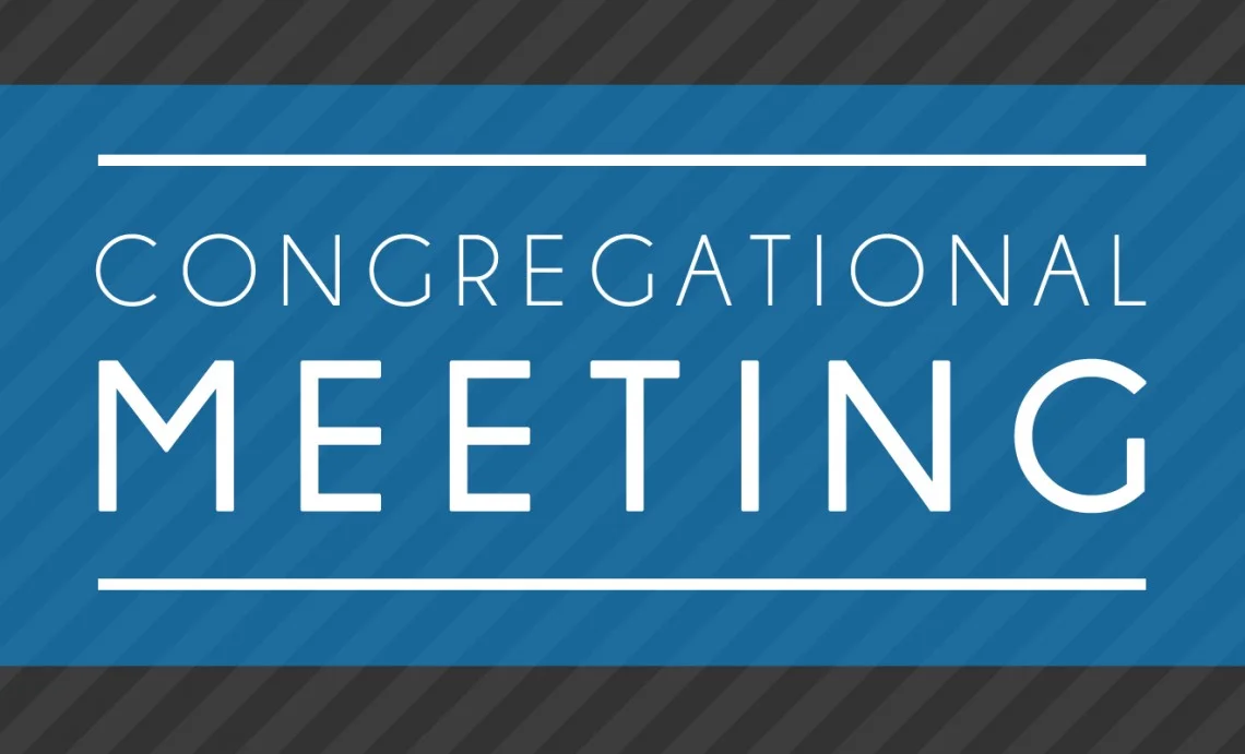 Annual Congregational Meeting