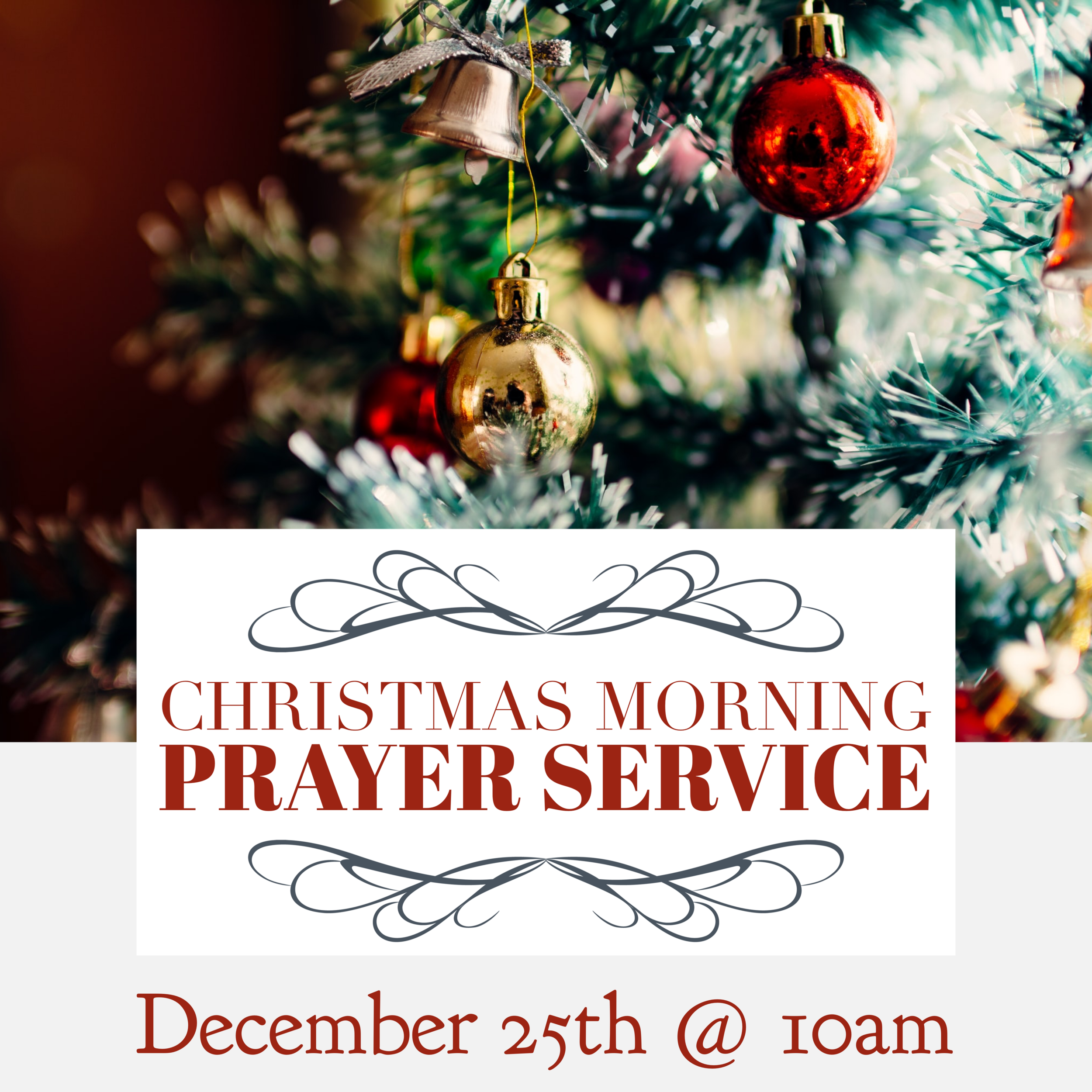 Christmas Morning Prayer Service
