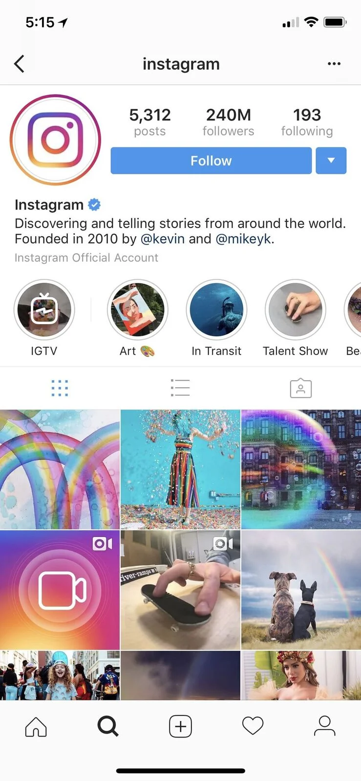 The Introduction of IGTV