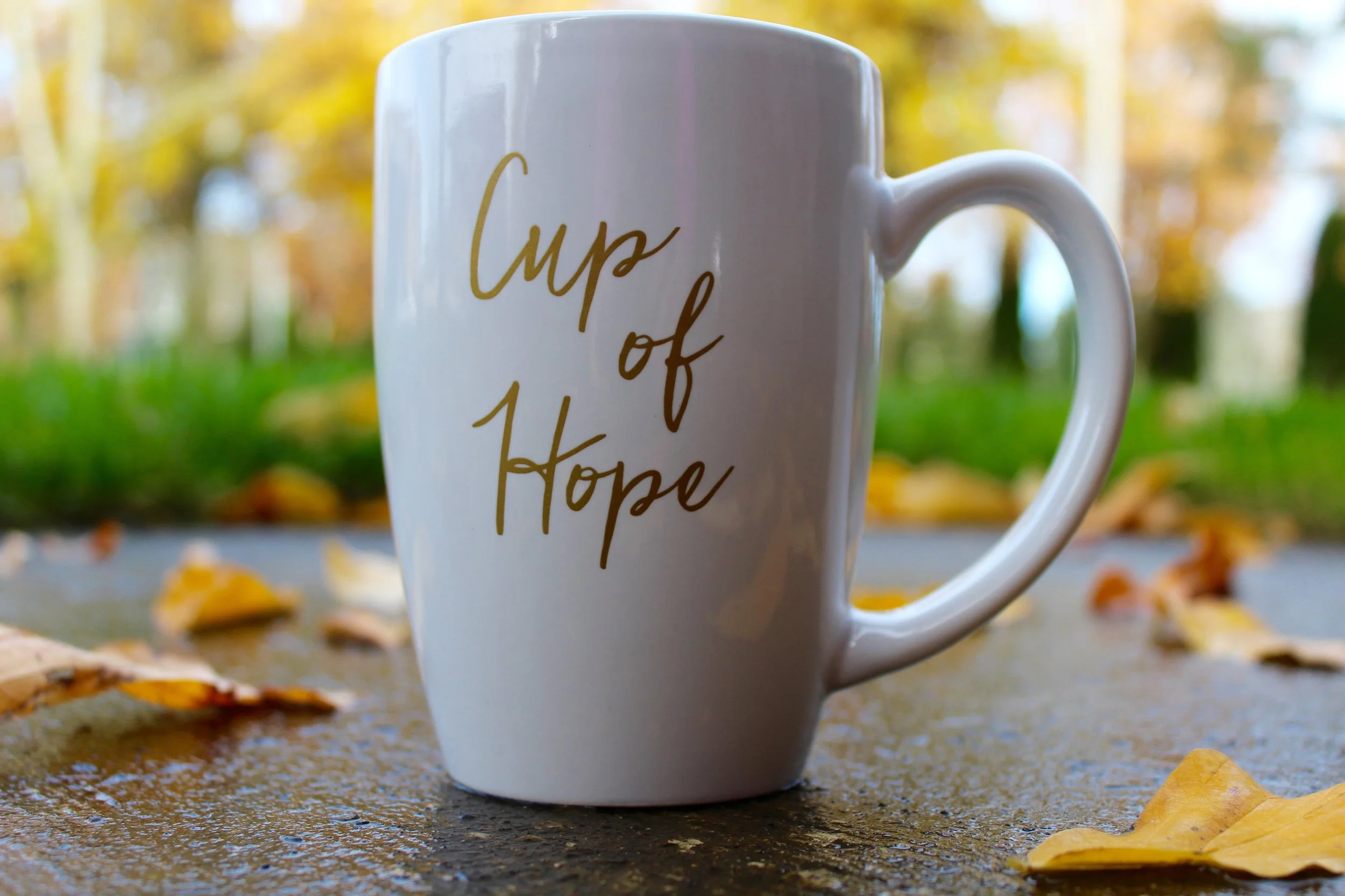 14oz Ceramic Mug "Cup of Hope" (OUT OF STOCK)