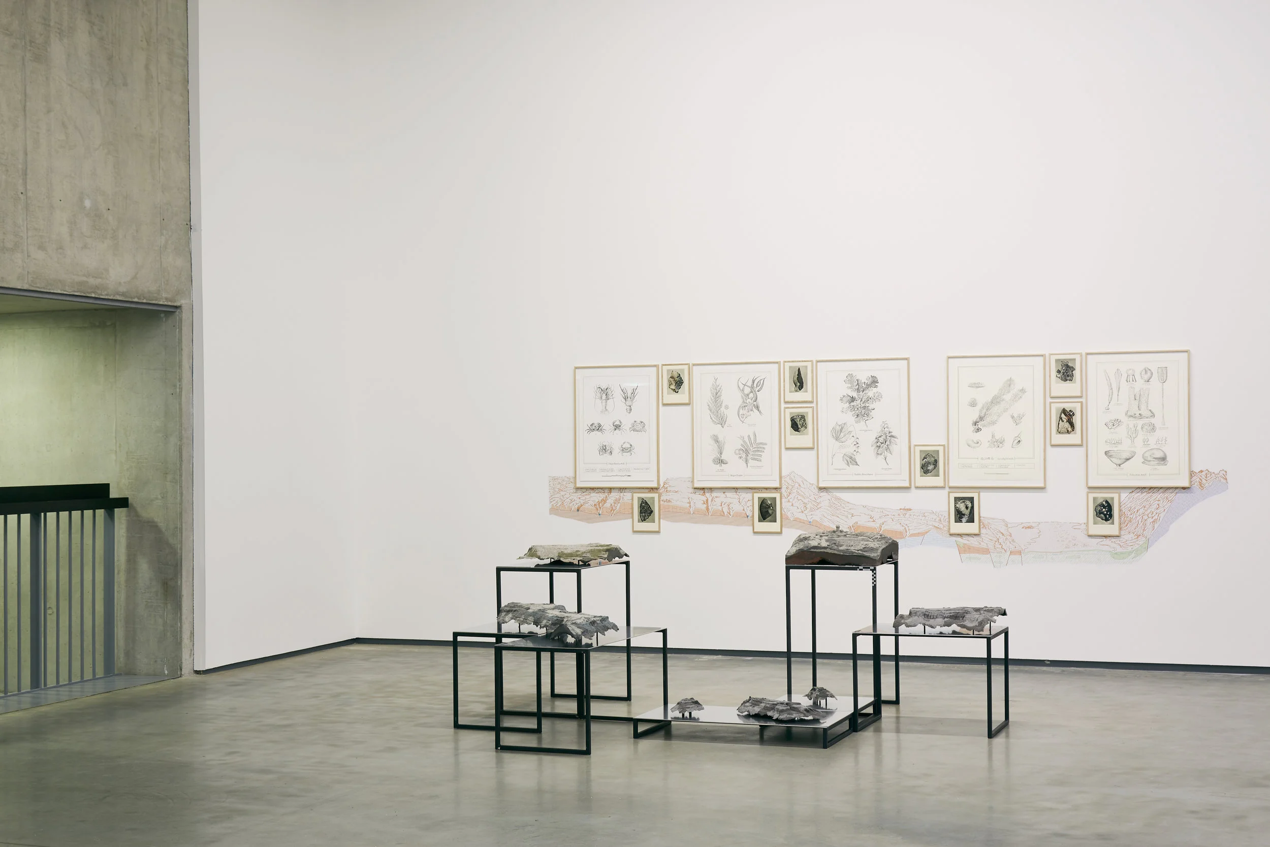 Anca Benera and Arnold Estefan, Debrisphere Landscape as an extension of the military imagination, 2017. MAC International 2018