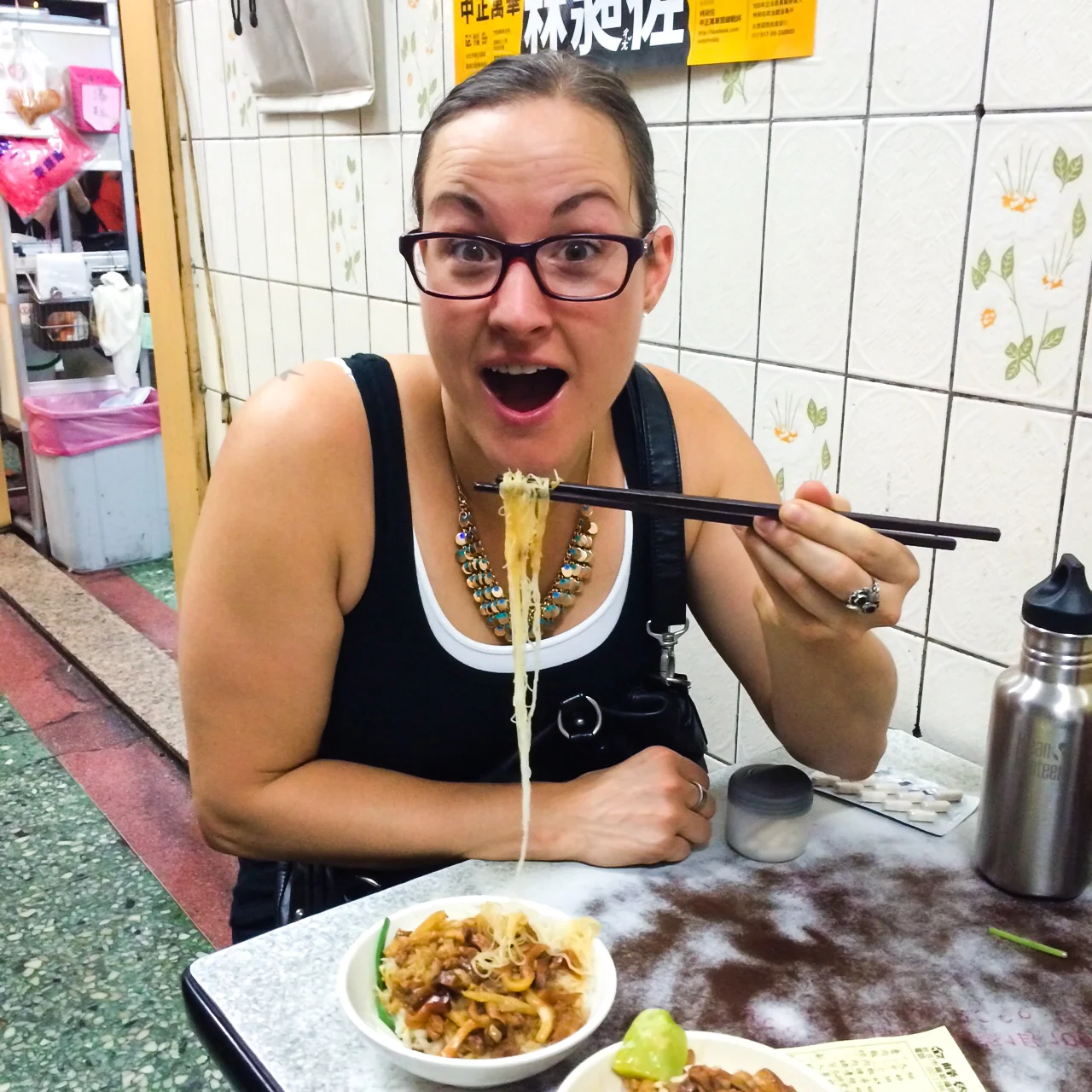 Yummy rice noodles!
