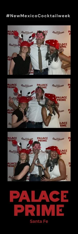 Palace Prime corporate event photo booth strip with custom branding