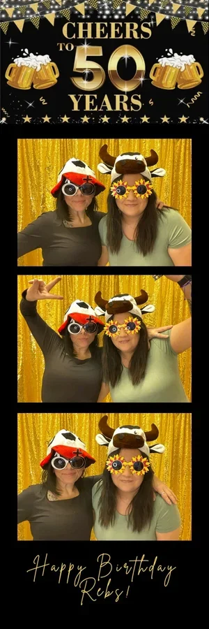 50 year Birthday Celebration photo booth in Albuquerque