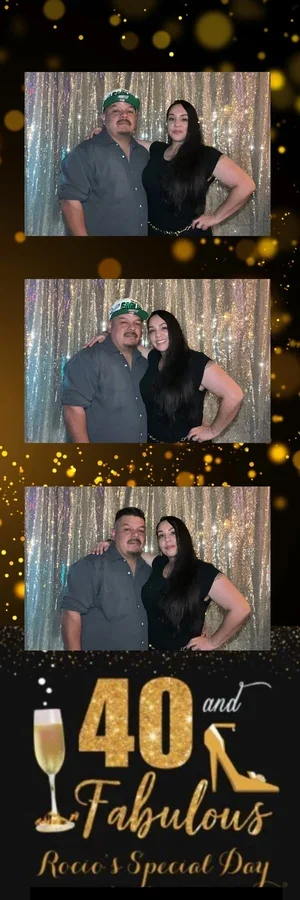 40 year Celebration photo booth in Albuquerque