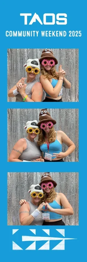 Corporate event photo booth in Taos