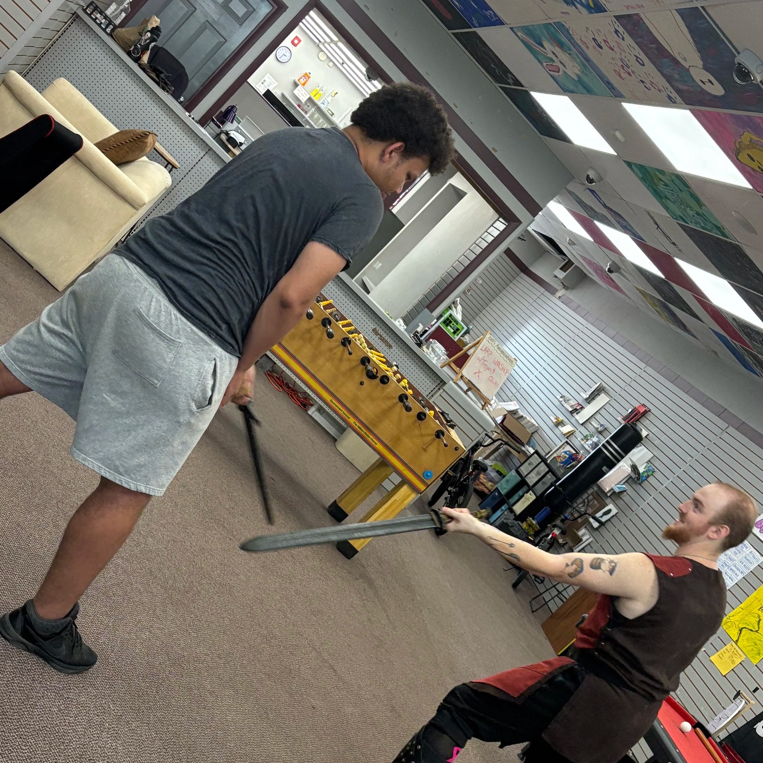 LARP Workshop with Trejan Skiffington