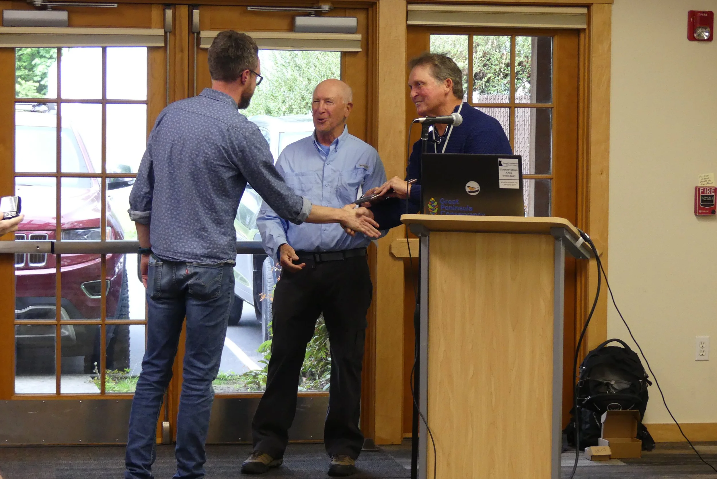 Celebrating the Heart of Kitsap Audubon: Honoring Volunteers Michael Szerlog and Kevin Eyer