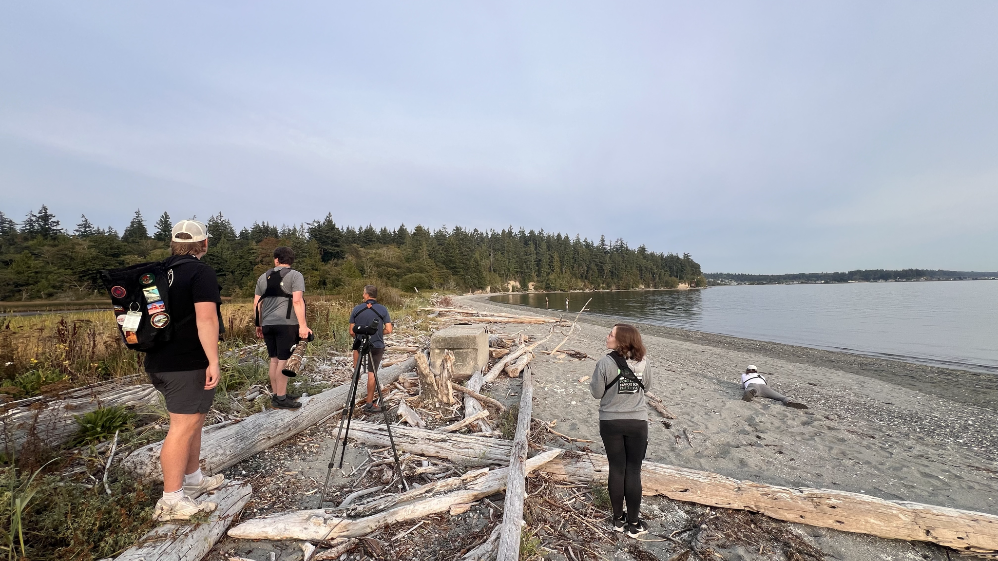 Sun, Shorelines, and Plovers: NextGen Birders Explore Foulweather Bluff
