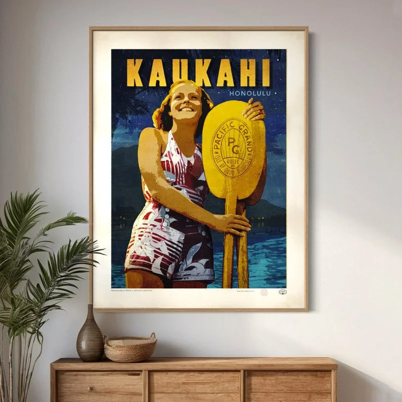 Matt Coffman Fine Art-Vintage Hawaiian Prints