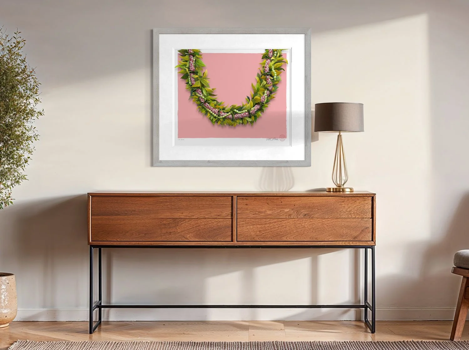 Lei He'e Hawaiian Lei artwork