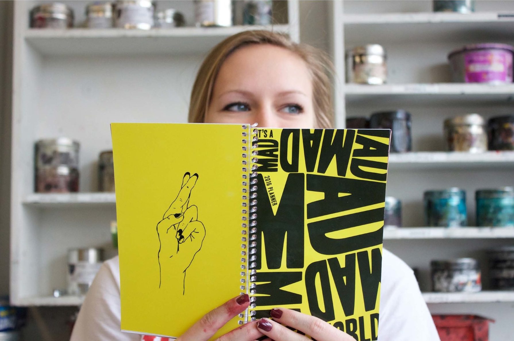 This personal day planner was created to show my style as a designer, how I work, and the places where I draw my inspiration. The design is influenced by own day planner, which is covered with doodles and notes to myself. I included a section calle