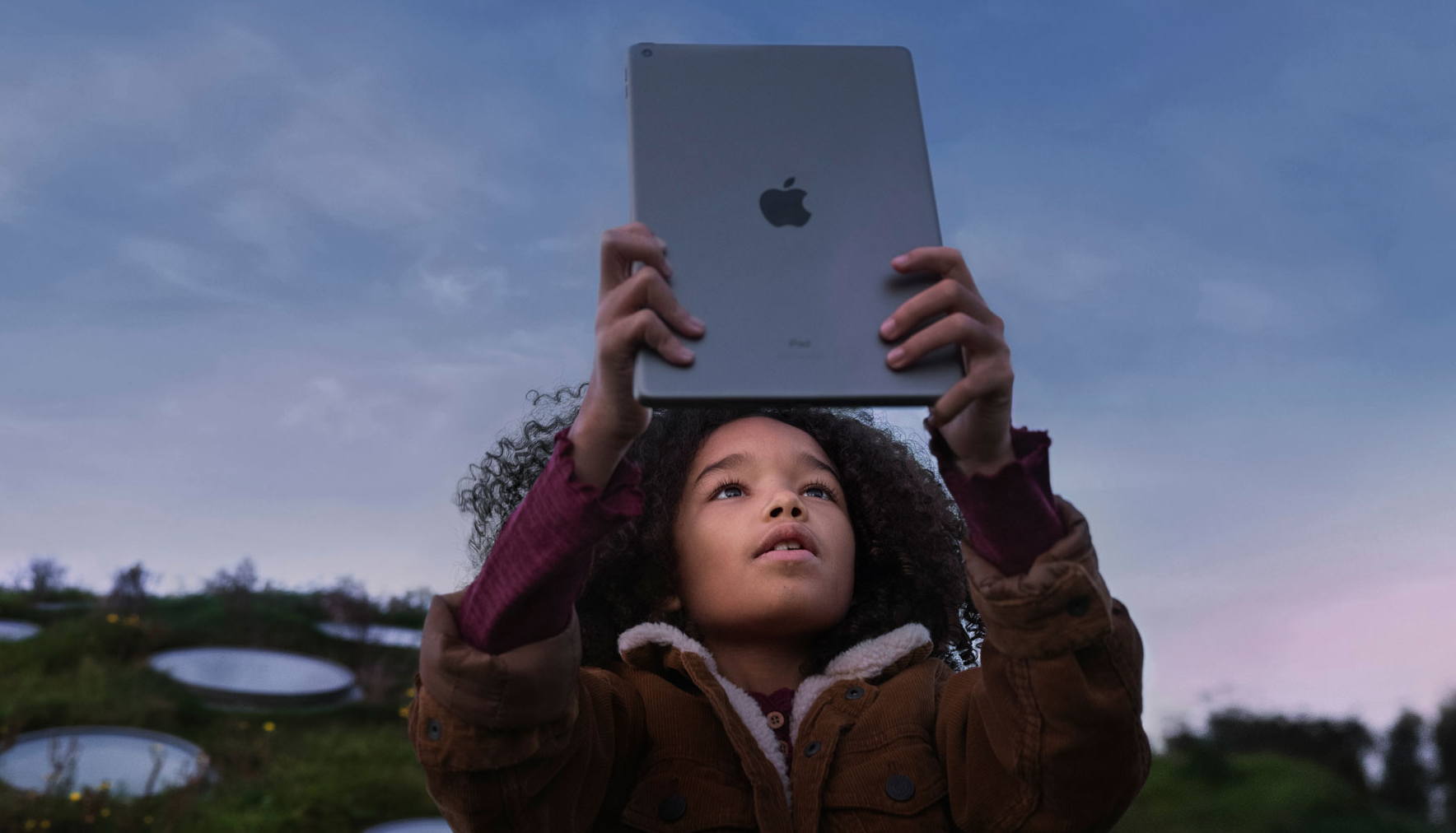 Advertising photoshoot for Apple