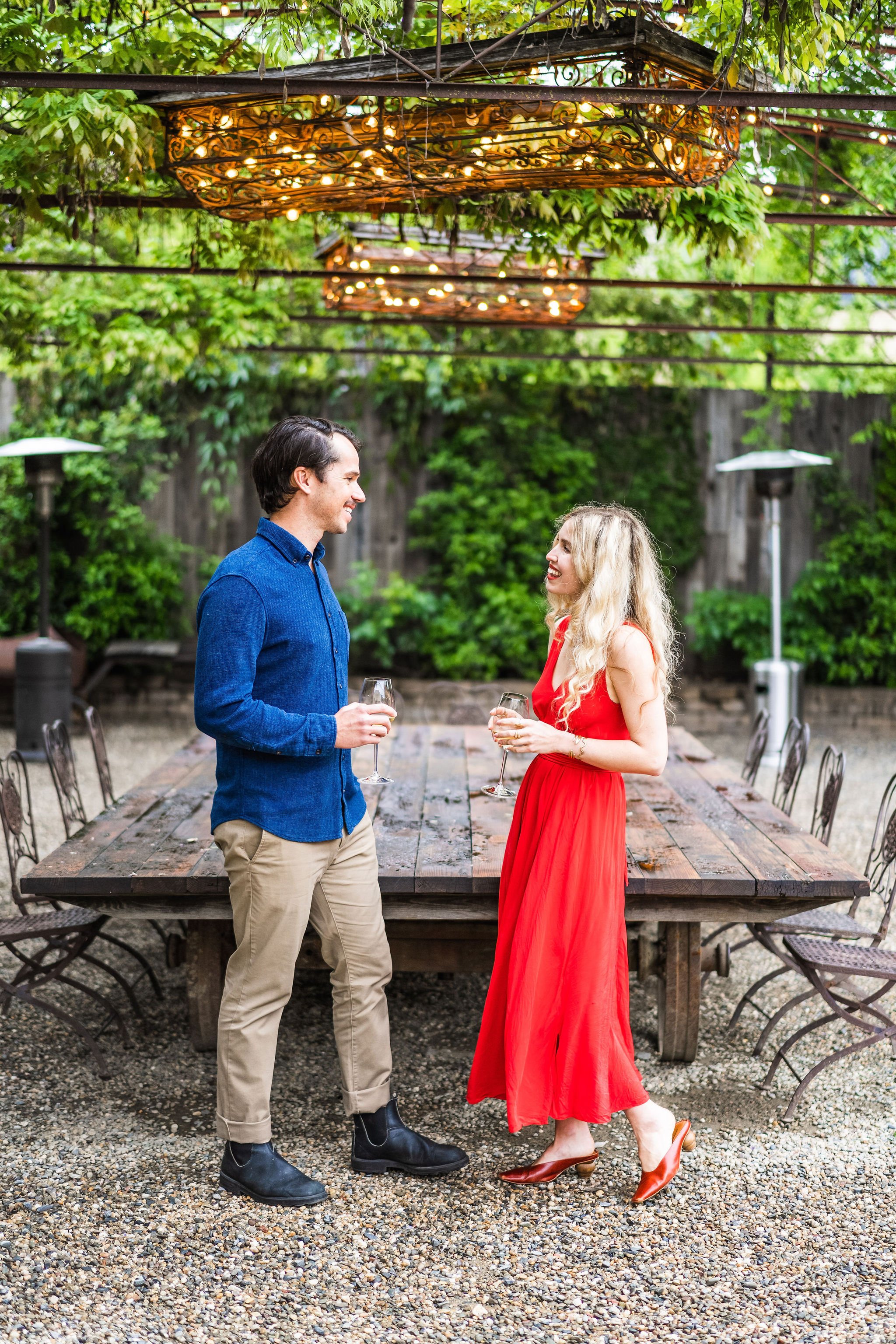 Photo shoot for Visit California at Barn Diva